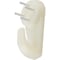 Hillman HILLMAN Plastic Coated White Hardwall Picture Hook 25 lb 3 pk 121122 - alternate 1